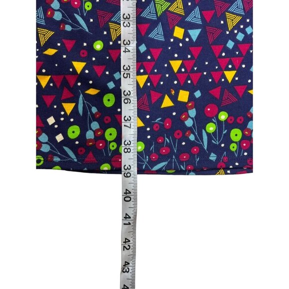 LulaRoe Julia Women's Navy Blue Dress - Picture 6 of 6